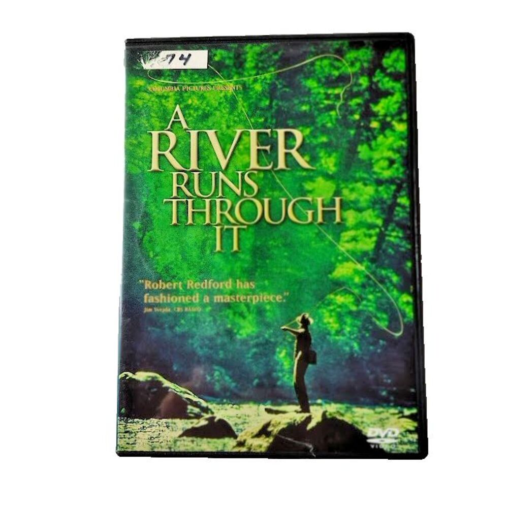 A River Runs Through It Drama DVD 1992 Movie PG Brad Pitt